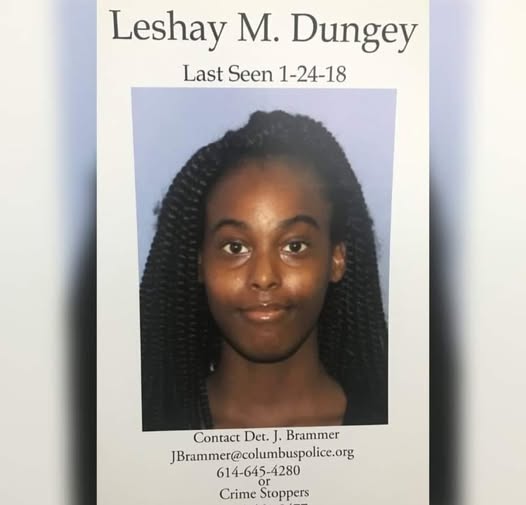 LeShay Dungey Disappearance: Columbus Woman Texted “Open the Door” Before Vanishing